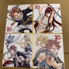 フェアリーテイル 20周年 ポップアップストア 色紙*4 - メルカリ