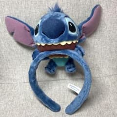 東京ディズニーリゾート スティッチ ぬいぐるみカチューシャ - メルカリ