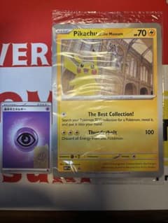 Pikachu at the Museum ピカチュウ プロモ 博物館未開封品⑤ - メルカリ