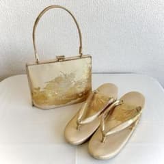 神田 胡蝶 草履バッグセット - メルカリ