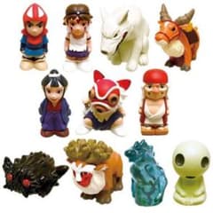 ☆ジブリ 廃盤品 指人形 もののけ姫 全11種☆ - メルカリ