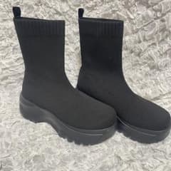 ⭐️鈴木亜美⭐️ブラック ショートブーツLサイズ 新品未使用 - メルカリ