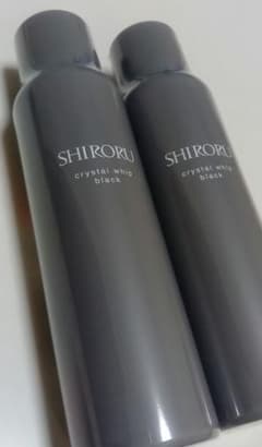 SHIRORU クリスタルホイップ blackリニューアル版 2本セット匿名発送