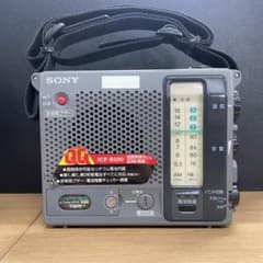 動作品 SONY ICF-B100 防災ラジオ FM/AM 非常用 - メルカリ