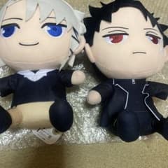 GiGO限定 カグラバチ おすわりBIGぬいぐるみ 六平千鉱 漣伯理 2種