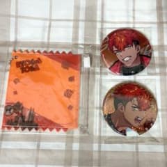 パラライ Paradox Live 獄Lack 土佐凌牙 缶バッジ ポーチ - メルカリ