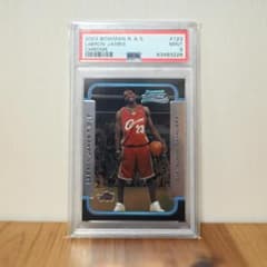 2003 Bowman Chrome RC LeBron James PSA9 - メルカリ