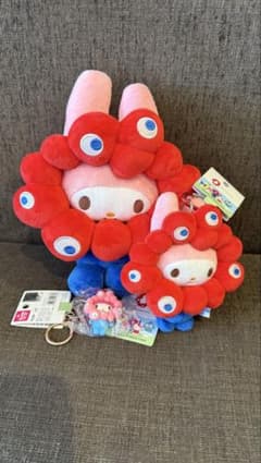 サンリオ ミャクミャク ぬいぐるみ マイメロディ 立体マスコット