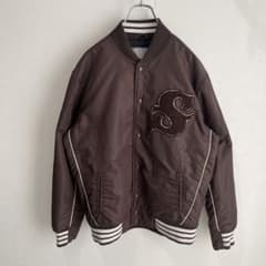 希少】STUSSY スタジャン OLD GOLD Sロゴ オールドステューシー - メルカリ