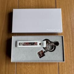 アメックス Amex プラチナ キーホルダー ノベルティ 非売品 - メルカリ