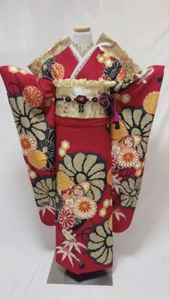 2026年最新】振袖 フルセット 赤の人気アイテム - メルカリ