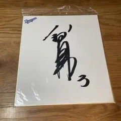 2026年最新】立浪 サイン 色紙の人気アイテム - メルカリ