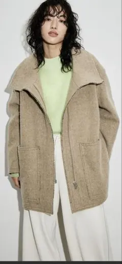 2026年最新】Adam et Rope' カラー：ベージュ系 ピーコート・ウール