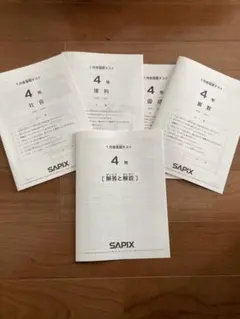 2026年最新】sapix 4年 テストの人気アイテム - メルカリ