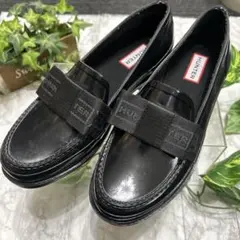 2026年最新】HUNTER(ハンター)/PENNY LOAFER（ブラック）の人気