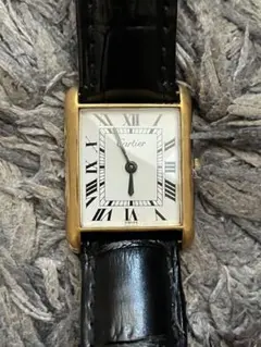 純正 カルティエ タンクマスト LM ベルト 19mm
