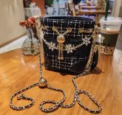 2026年最新】シャネル ショルダーチェーンバッグ ブラック ノベルティ