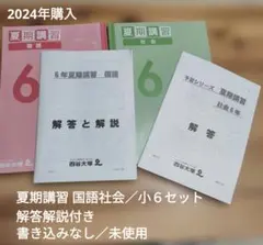 2026年最新】6年 夏期講習 四谷大塚の人気アイテム - メルカリ