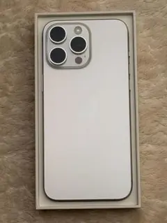 2026年最新】iPhone 15 pro max ホワイトチタニウム 256gbの人気