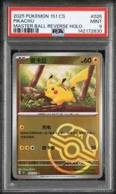 2026年最新】ピカチュウ マスターボール psaの人気アイテム - メルカリ