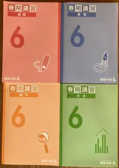 2026年最新】四谷大塚春期講習6年の人気アイテム - メルカリ