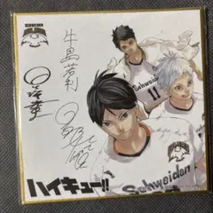 2026年最新】ハイキュー 色紙 サインの人気アイテム - メルカリ