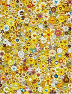 村上隆 「お花畑の中に顔をうずめる」 - メルカリ