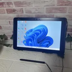 大画面13.3インチ軽量で使いやすい富士通タブレットWindows11カメラ