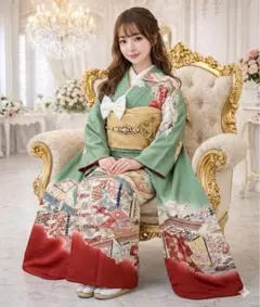 2026年最新】正絹 振袖 フルセットの人気アイテム - メルカリ