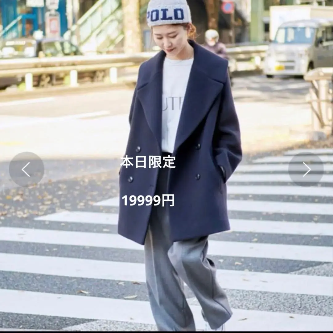 2026年最新】Spick and Span カラー：ネイビー系 ピーコート・ウール