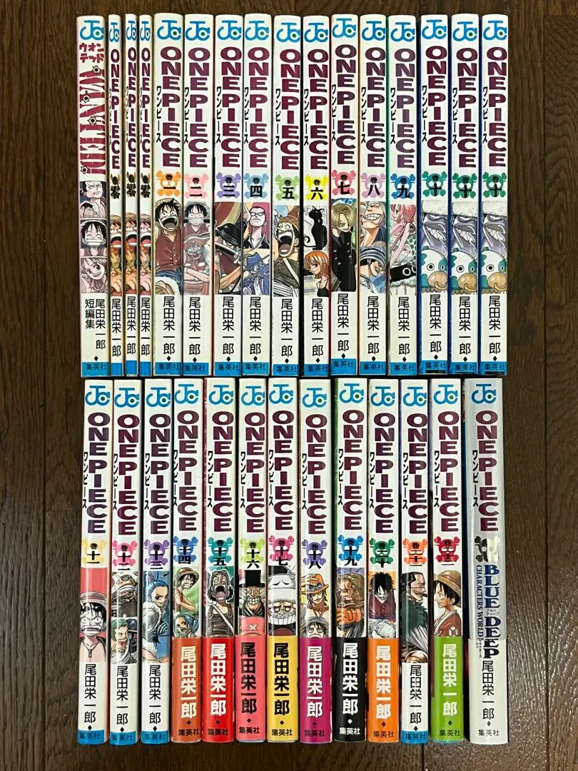 2026年最新】ONE piece 全巻 初版の人気アイテム - メルカリ