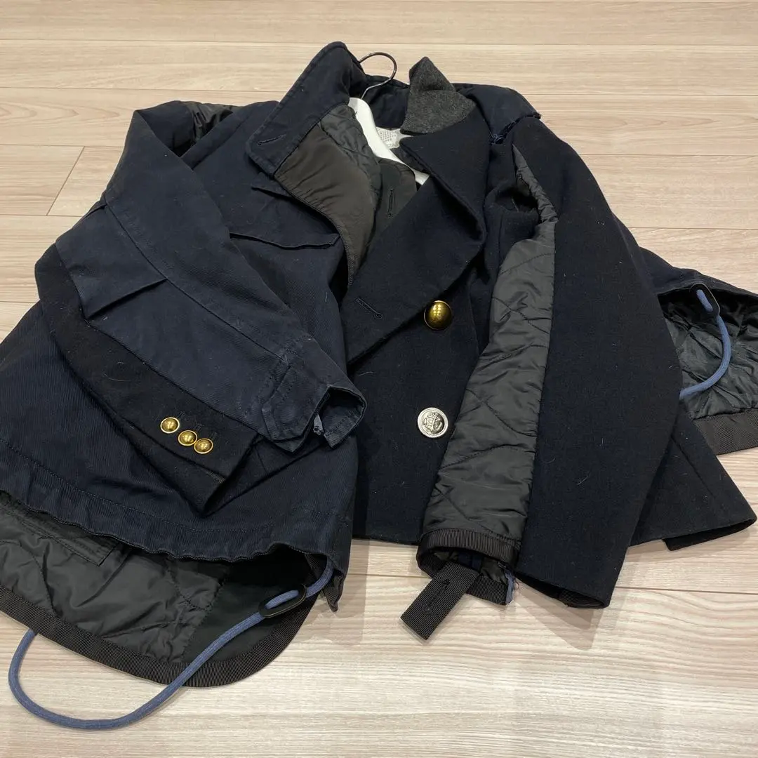 2026年最新】sacai ピーコート・ウールコートの人気アイテム - メルカリ