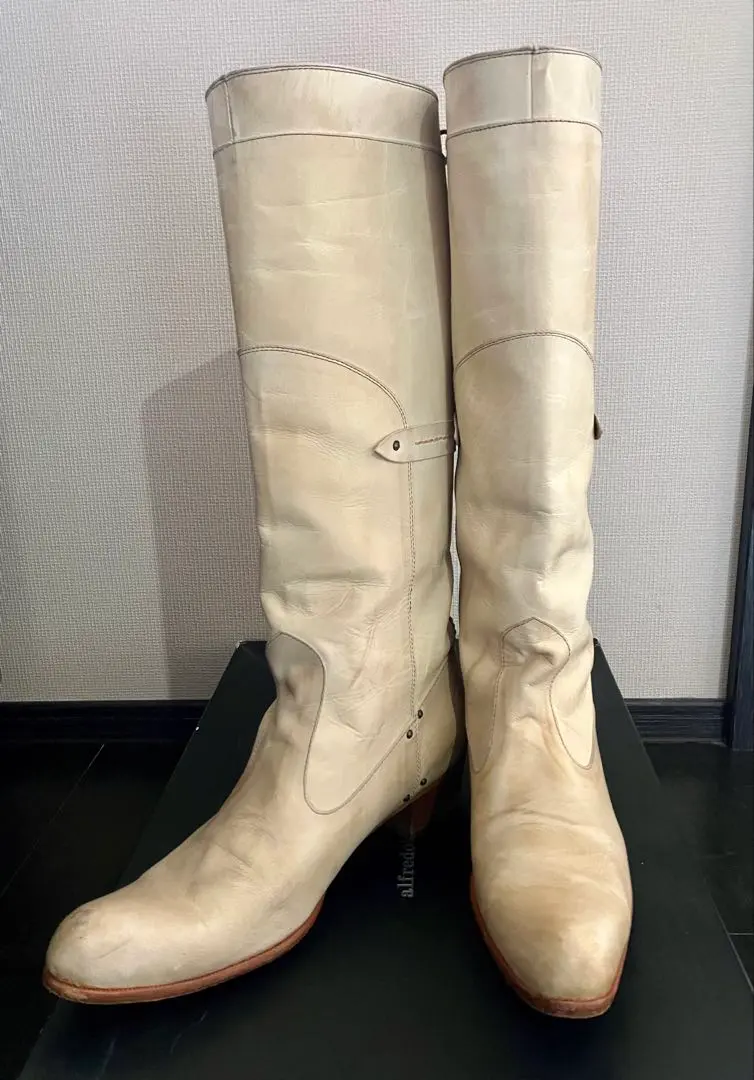 2026年最新】alfredoBANNISTER ロングブーツの人気アイテム - メルカリ