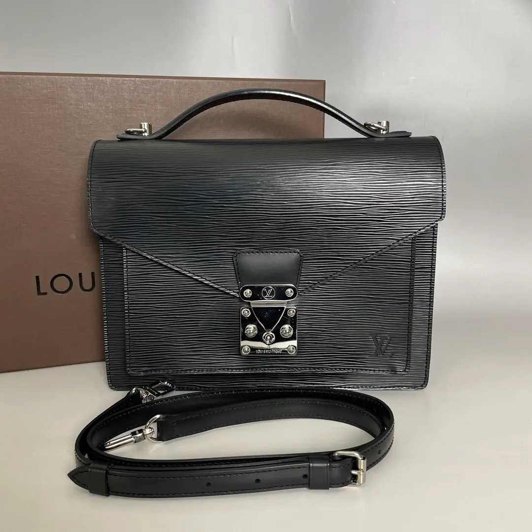 2026年最新】LOUIS VUITTON ルイ ヴィトン モンソー エピ ハンドバッグ