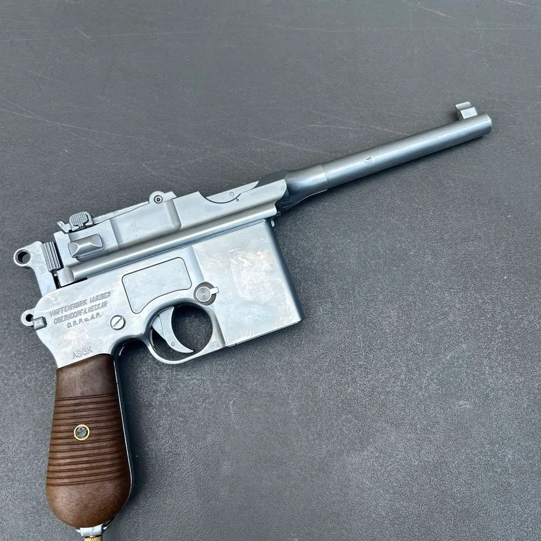 フジミモーゼルM712固定式ガスガンメタルフィニッシュ単連2段変則モデル