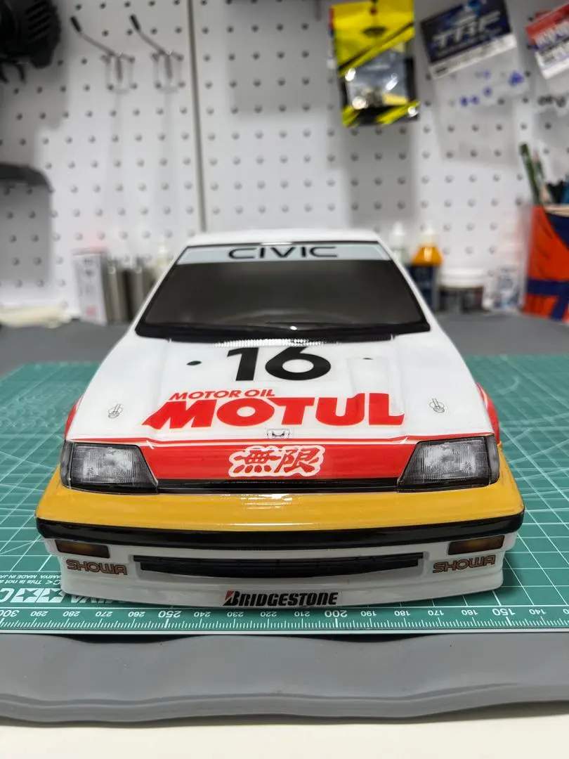 プラモデル完成品 タミヤ ホンダ 無限シビック ストリート戻し 環状線