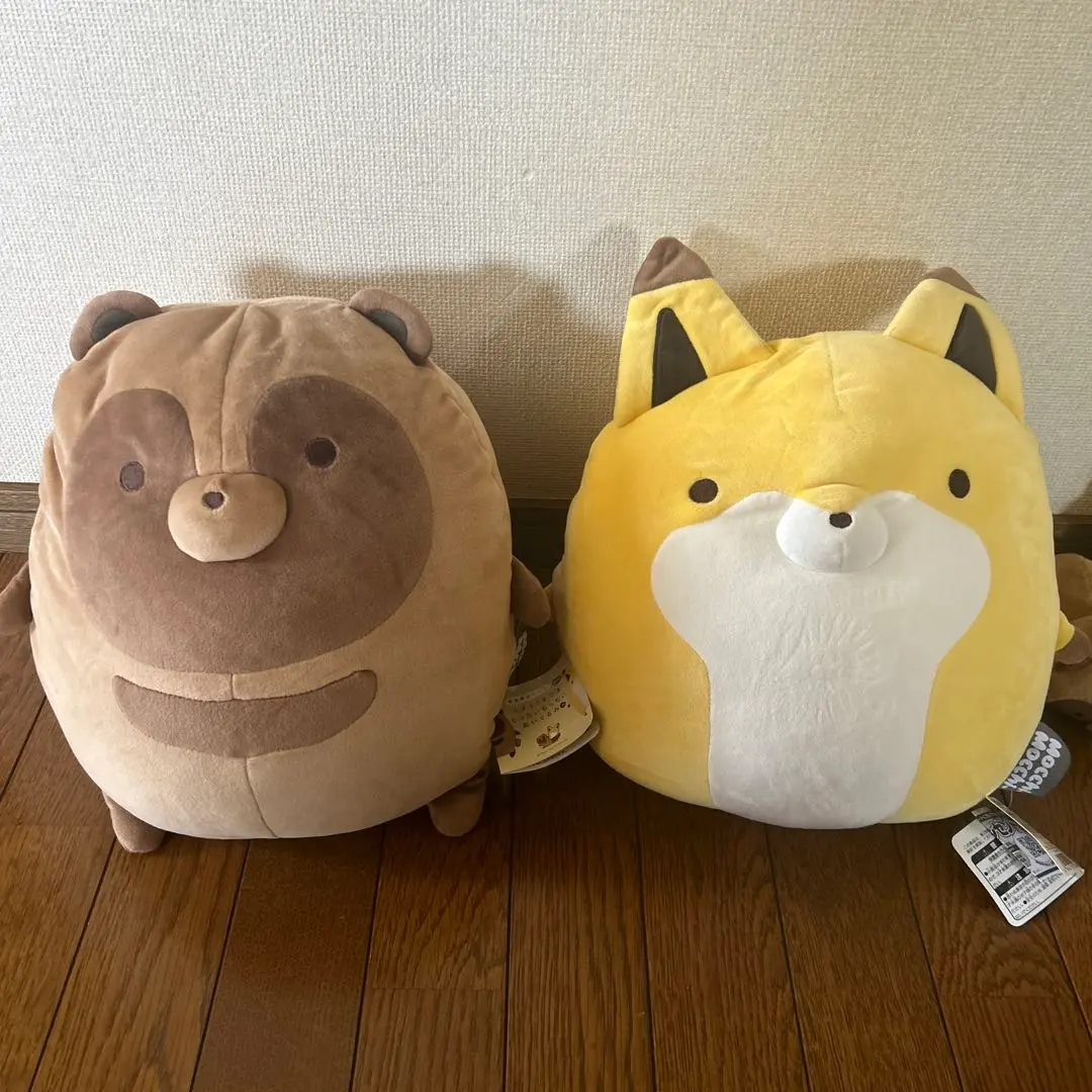 2026年最新】タヌキとキツネ もっちぃもっちぃ ぬいぐるみ キツネの