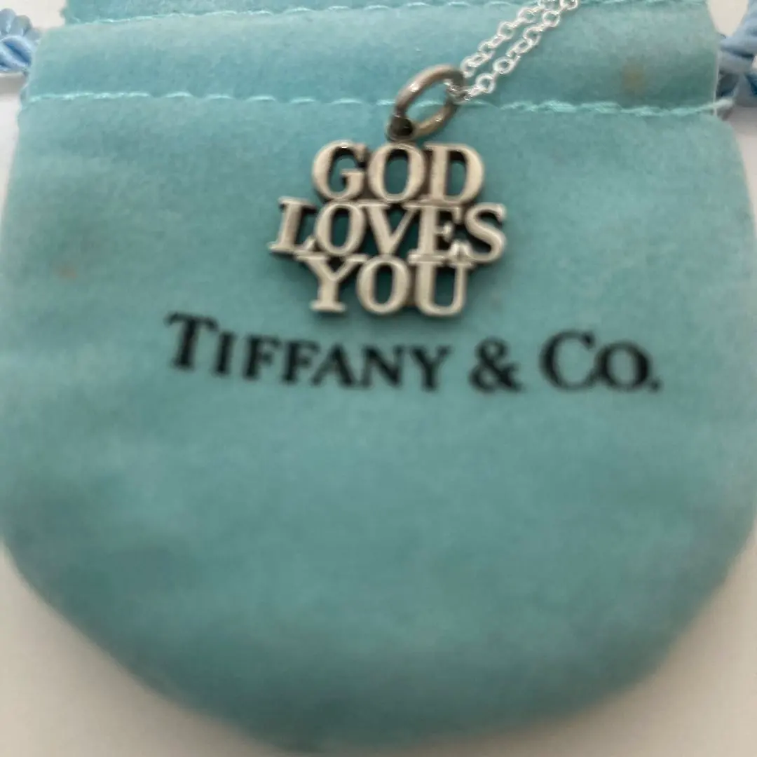 113 Tiffany Co. ティファニーGOD LOVES YOU ピン