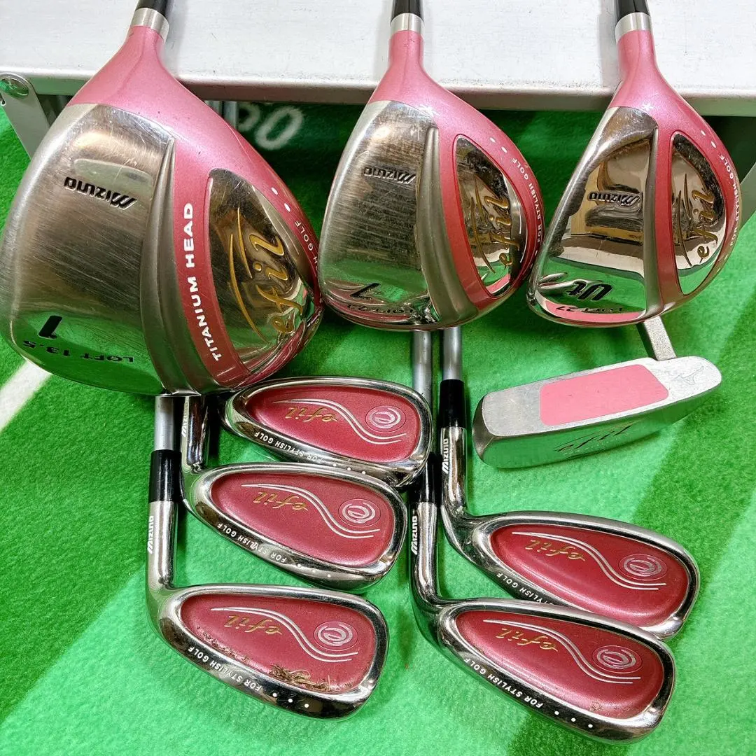 2026年最新】[ミズノ]レディースゴルフクラブ8本セット／efil-7