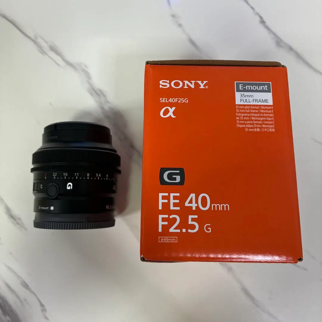 2026年最新】FE 40mm F2.5 G SEL40F25Gの人気アイテム - メルカリ