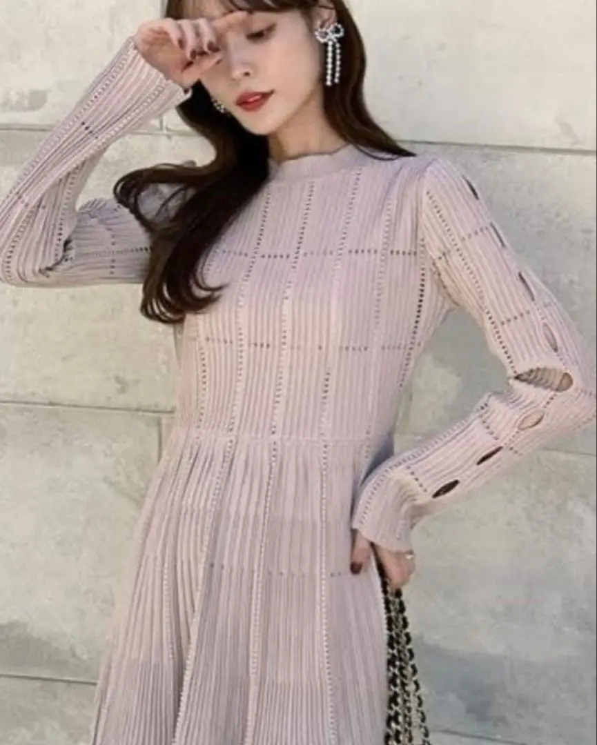 2026年最新】ディフォーメーションニットワンピース セルフォードの