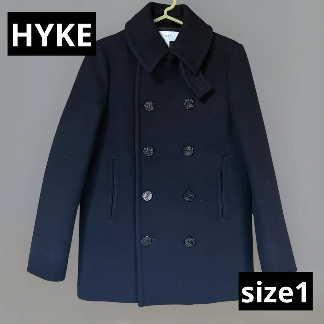 2026年最新】HYKE カラー：ブラック系 ピーコート・ウールコートの人気