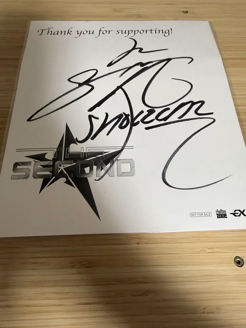 2026年最新】the second 直筆サインの人気アイテム - メルカリ