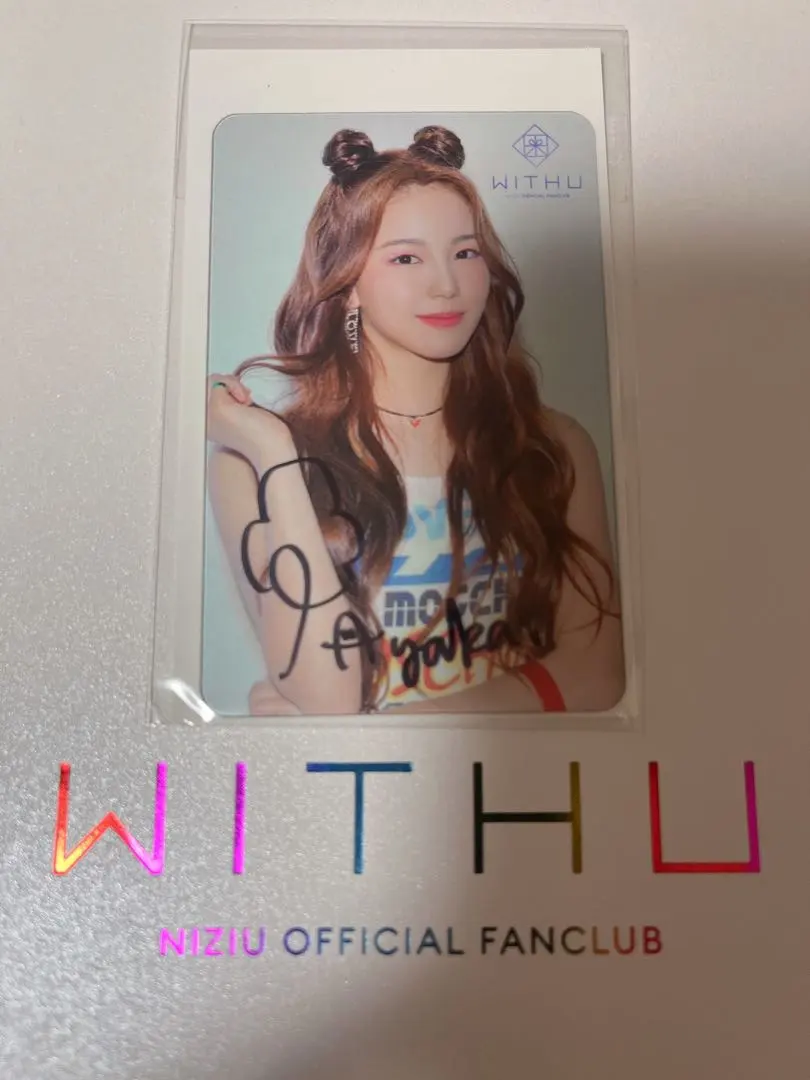 2026年最新】niziu アヤカ サインの人気アイテム - メルカリ