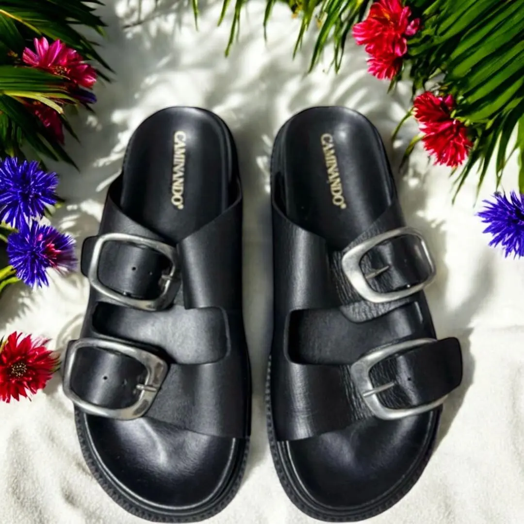 2026年最新】CAMINANDO ダブルバックルサンダルの人気アイテム - メルカリ