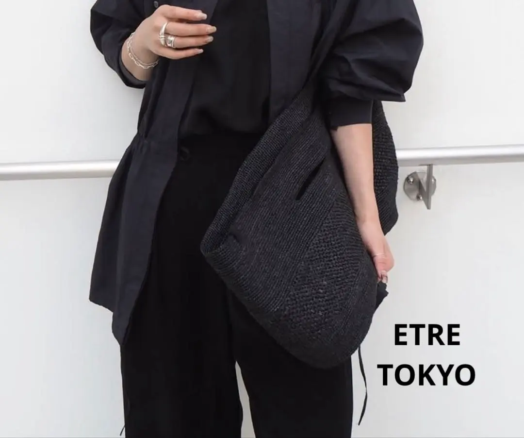 2025年最新】ETRE TOKYO カラー：ブラック系 かごバッグの人気アイテム
