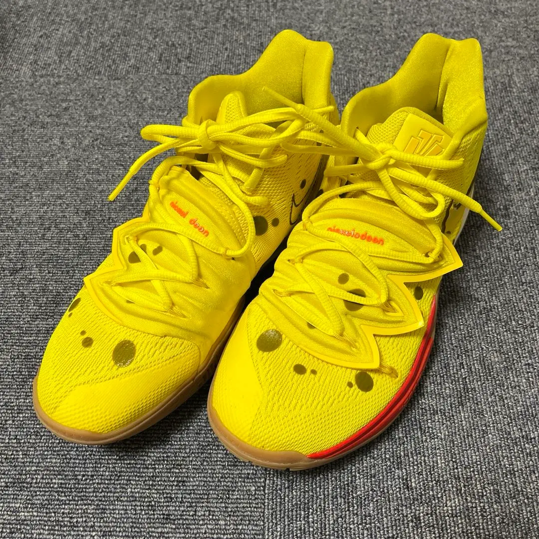 2026年最新】kyrie 5 sponge bobの人気アイテム - メルカリ