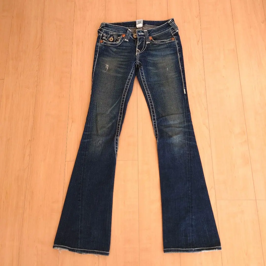 2026年最新】TRUE RELIGION デニムカラー：ブルー ブーツカットデニム