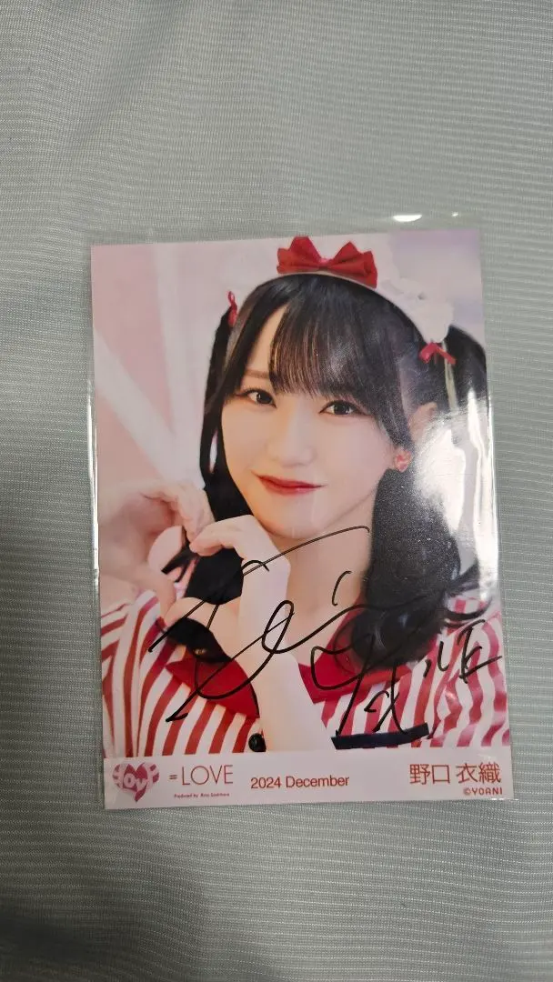 2026年最新】野口衣織 仲直りシュークリーム 直筆の人気アイテム