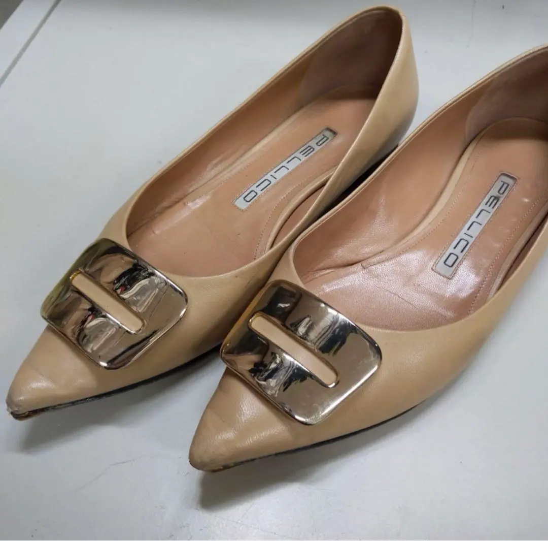 2026年最新】PELLICO カラー：ベージュ系 フラットシューズ・バレエ